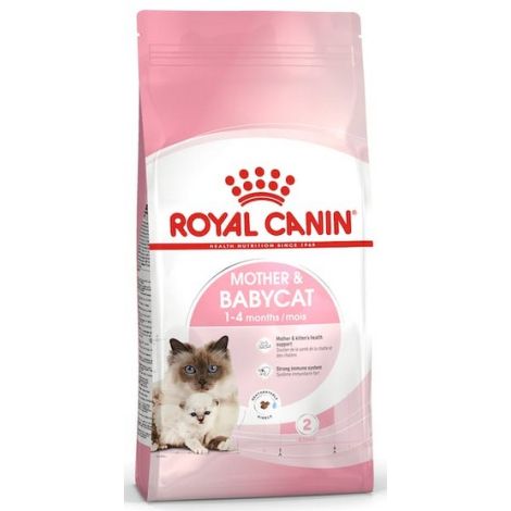 Royal Canin Mother&Babycat karma sucha dla kotek w okresie ciąży, laktacji i kociąt od 1 do 4 miesiąca 400g