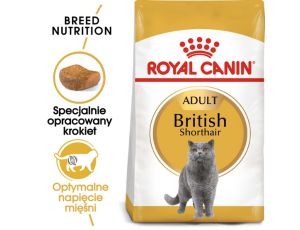 Royal Canin British Shorthair Adult karma sucha dla kotów dorosłych rasy brytyjski krótkowłosy 4kg