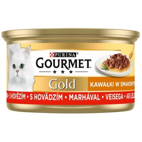 Gourmet Gold Sauce Delight Wołowina 85g