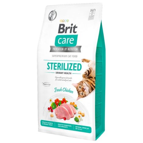 Brit Care Cat Grain Free Sterilized Urinary Health 2kg