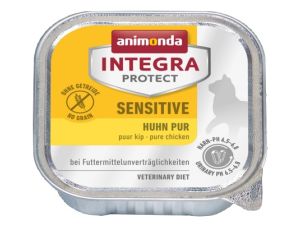 Animonda Integra Protect Sensitive dla kota - z kurczakiem tacka 100g