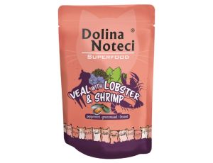 Dolina Noteci Superfood Kot Cielęcina, homar i krewetki saszetka 85g