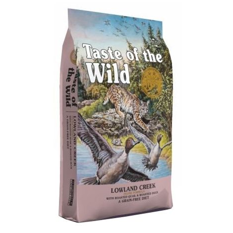 Taste of the Wild Lowland Creek Feline z przepiórką i kaczką 2kg