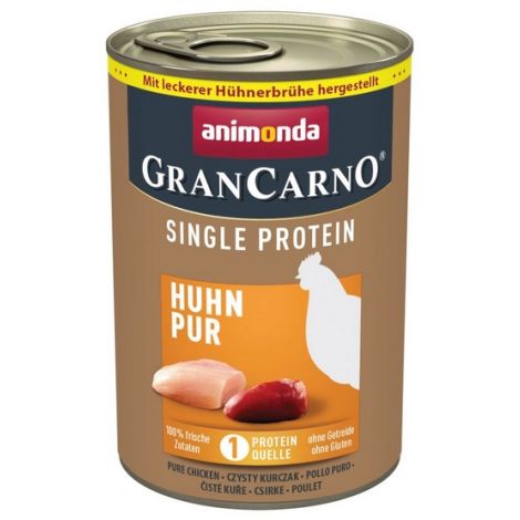 Animonda GranCarno Single Protein Kurczak puszka 400g