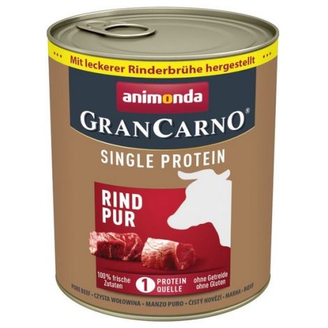 Animonda GranCarno Single Protein Wołowina puszka 800g