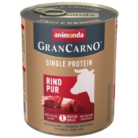 Animonda GranCarno Single Protein Wołowina puszka 800g - 2