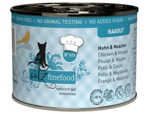Catz Finefood Ragout N.613 Kurczak i Omułek puszka 190g