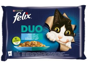 Felix Fantastic Duo Uczta Oceanu galaretka saszetki 4x85g