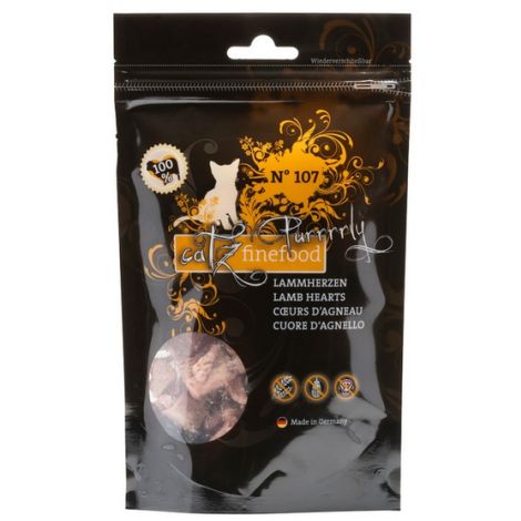 Catz Finefood Purrrrly N.107 Serca jagnięce 35g - 2