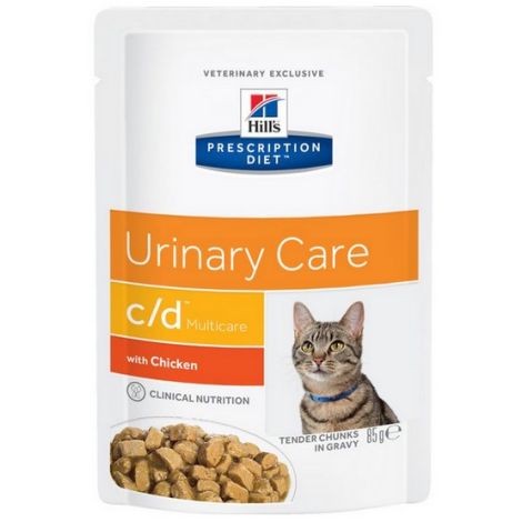 Hill's Prescription Diet c/d Feline z Kurczakiem saszetka 85g - 3