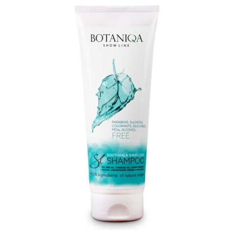 Botaniqa Soothing & Shiny Coat Szampon łagodzący i nabłyszczający 250ml