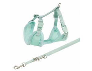 Trixie Szelki ze smyczą Junior 26-34cm miętowe [15565]