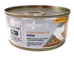 Trovet ASD Urinary Struvite dla kota kurczak puszka 100g