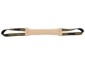 Dingo Zabawka dla psa - Szarpak z juty z dwoma uchwytami 28/4cm