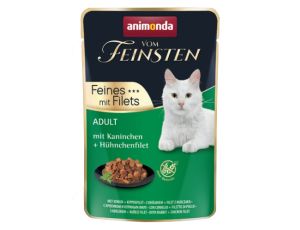 Animonda vom Feinsten Cat Adult Krolik + filet z kurczaka saszetka 85g