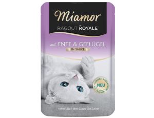 Miamor Ragout Royale z Kaczką i Drobiem w sosie saszetka 100g