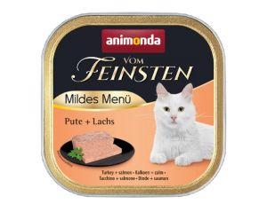 Animonda vom Feinsten Mildes Menu z Indykiem i Łososiem tacka 100g