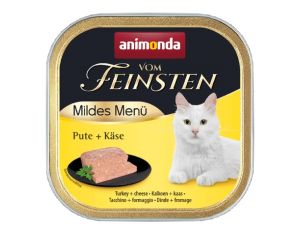 Animonda vom Feinsten Mildes Menu z Indykiem i Serem tacka 100g