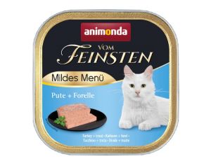 Animonda vom Feinsten Mildes Menu z Indykiem i Pstrągiem tacka 100g