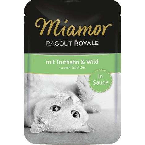 Miamor Ragout Royale z Indykiem i Dziczyzną w sosie saszetka 100g - 2