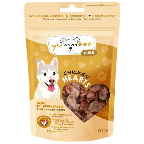 Yummeez Pure Serca kurczaka 35g