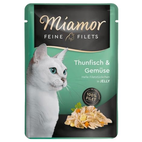 Miamor Feine Filets Tuńczyk & Warzywa saszetka 100g