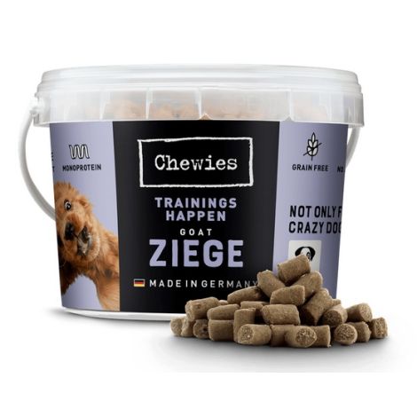 Chewies Trainings-Happen Koza monobiałkowe, bezzbożowe wiaderko 300g