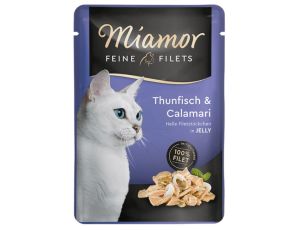 Miamor Feine Filets Tuńczyk & Kalmary saszetka 100g