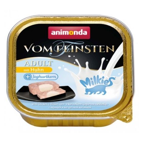 Animonda vom Feinsten Milkies Cat Kurczak + Jogurt tacka 100g - 2