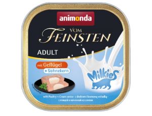 Animonda vom Feinsten Milkies Cat Drób + Sos kremowy tacka 100g