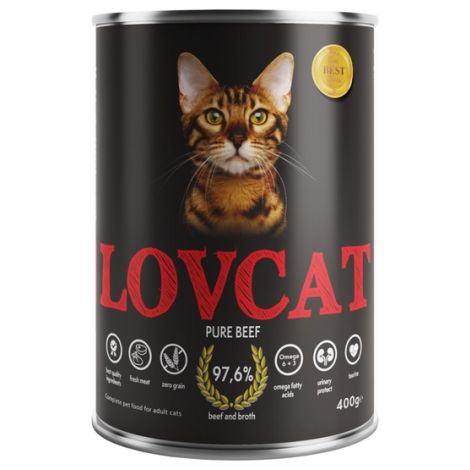 Lovcat Pure Beef puszka 400g - 2