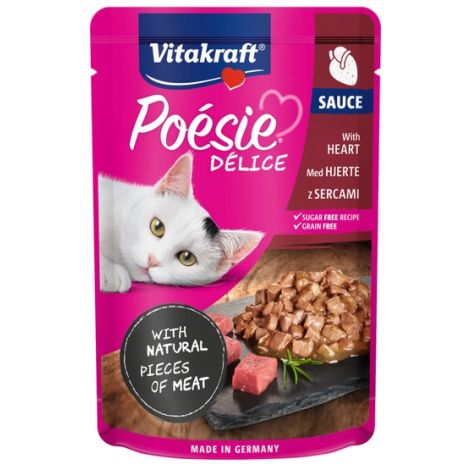 Vitakraft Poesie Deli Sauce serca saszetka 85g