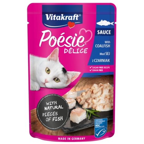 Vitakraft Poesie Deli Sauce czarniak saszetka 85g