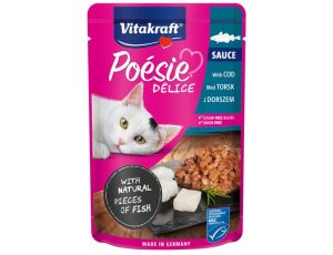 Vitakraft Poesie Deli Sauce dorsz saszetka 85g