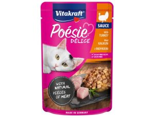 Vitakraft Poesie Deli Sauce indyk saszetka 85g