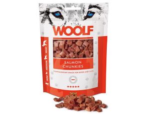 Woolf Soft Salmon Chunkies 100g