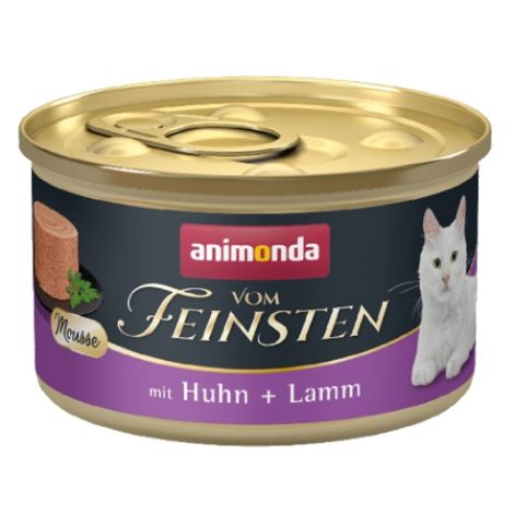 Animonda vom Feinsten Cat Adult Mus Kurczak + Jagnięcina puszka 85g