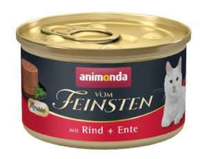 Animonda vom Feinsten Cat Adult Mus Wołowina + Kaczka puszka 85g