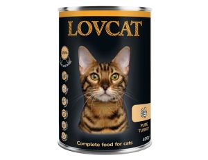 Lovcat Pure Turkey puszka 400g