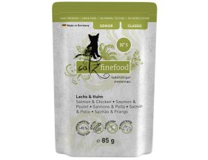 Catz Finefood Classic Senior N.05 Łosoś i kurczak saszetka 85g