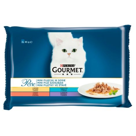 Gourmet Perle Indyk/Kaczka/Tuńczyk/Jagnięcina w sosie saszetki 4x85g - 2