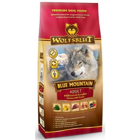 Wolfsblut Dog Blue Mountain - dziczyzna i owoce leśne 12,5kg