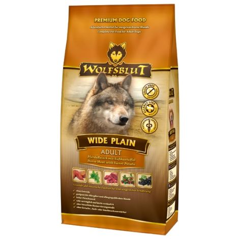 Wolfsblut Dog Wide Plain - konina i bataty 12,5kg