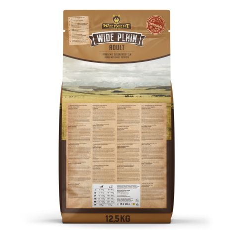 Wolfsblut Dog Wide Plain - konina i bataty 12,5kg - 2