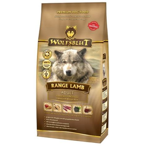 Wolfsblut Dog Range Lamb Adult - jagnięcina i ryż 12,5kg