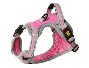 Dingo Szelki bezuciskowe Dynamic Junior XS różowe
