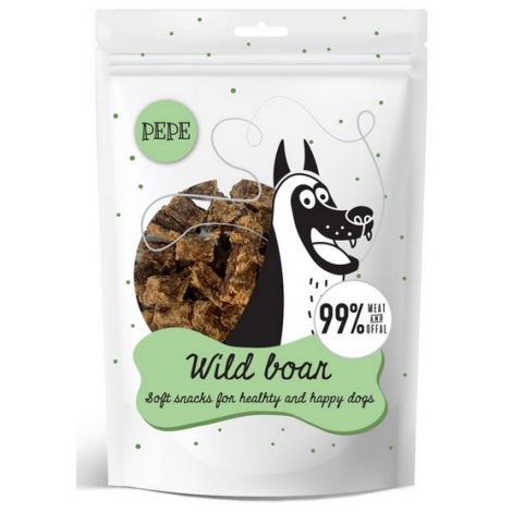 Paka Zwierzaka PEPE Mini Chunkies Wild Boar (dzik) 70g