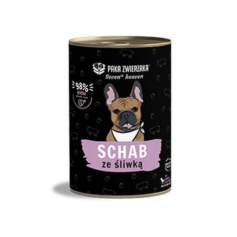 Paka Zwierzaka Seventh Heaven Pork & Plum puszka 400g