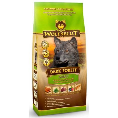 Wolfsblut Dog Dark Forest - dziczyzna i bataty 12,5kg