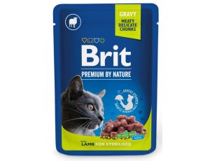 Brit Premium By Nature Cat Sterilised Lamb sos saszetka 100g